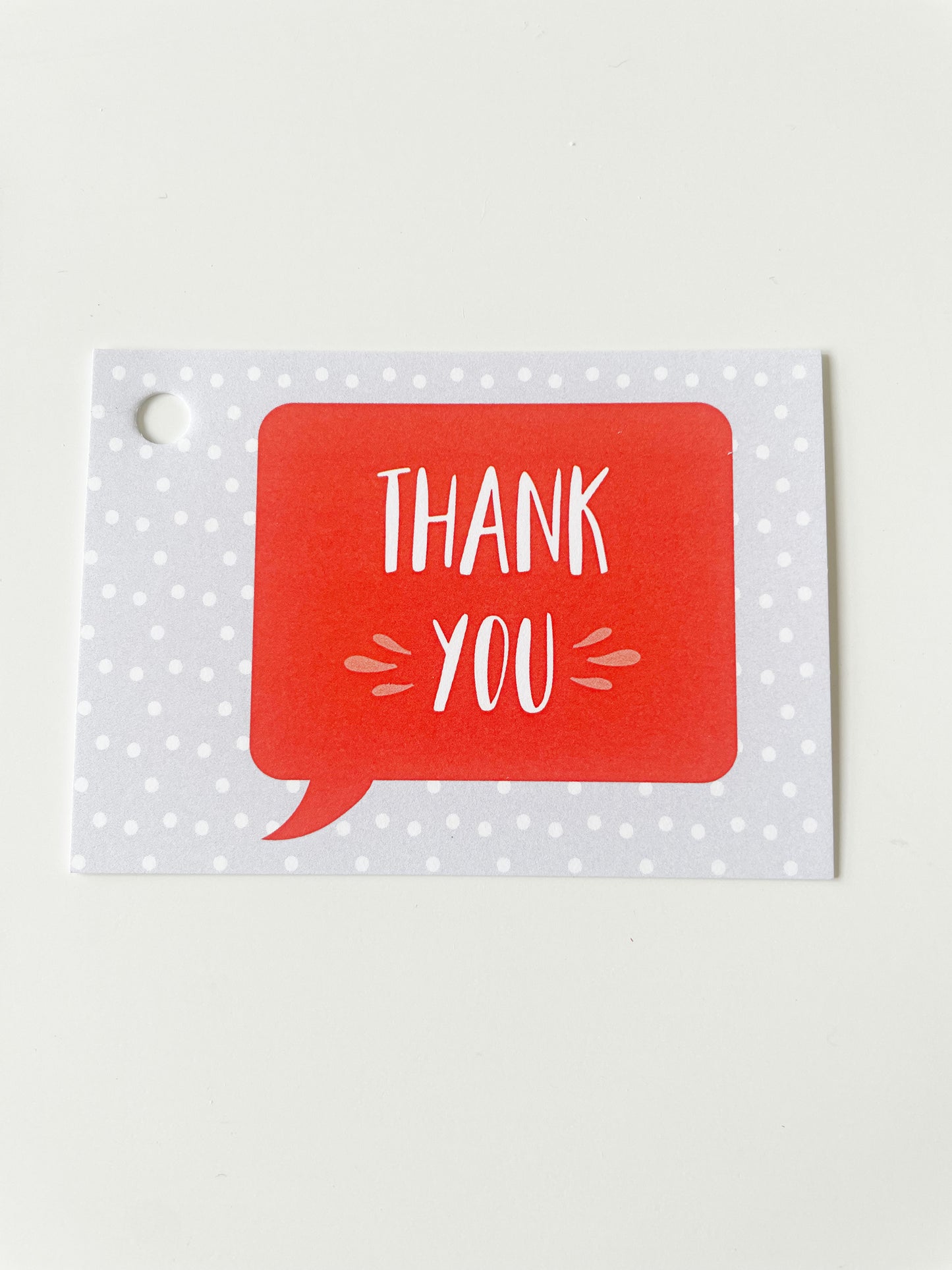 THANK YOU QUOTE GIFT TAG (8ct)