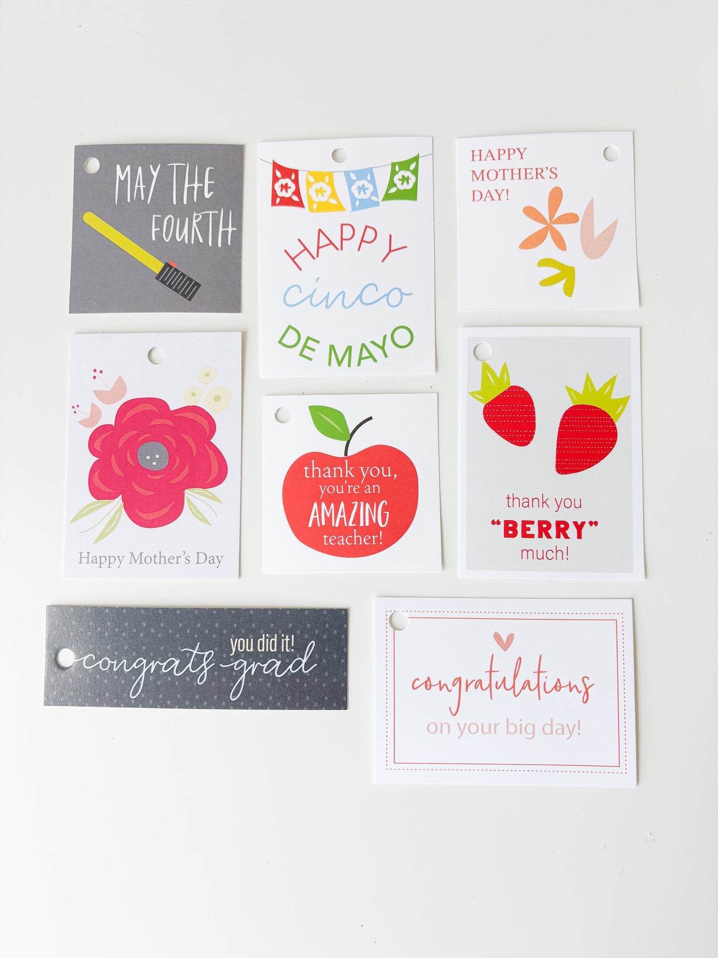 May Bundle of Gift Tags