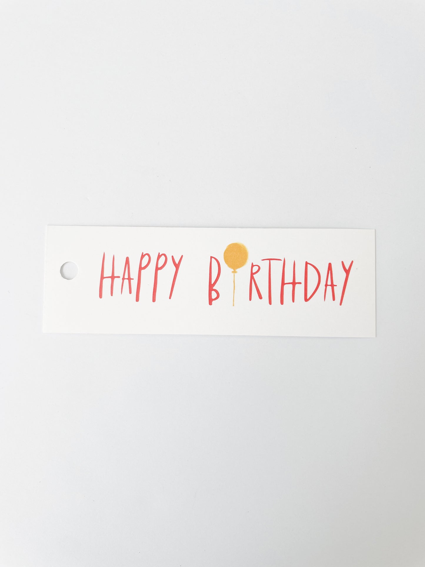 HAPPY BIRTHDAY BALLOON GIFT TAG (8ct)