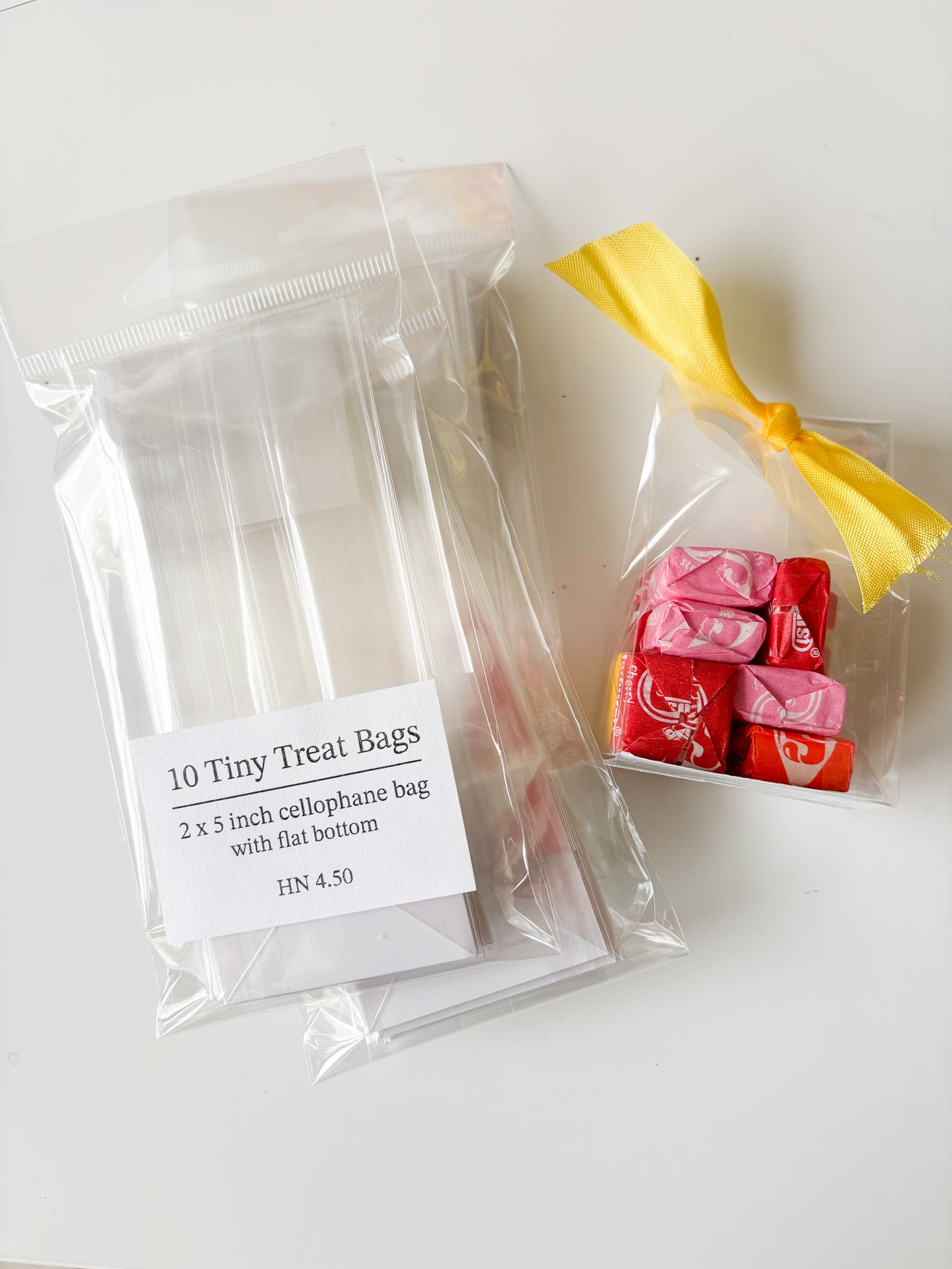Tiny Cellophane Bags