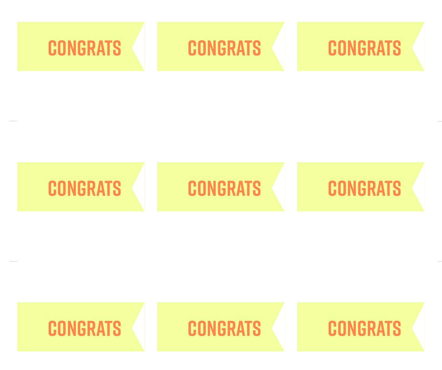 HND Digital Congrats Gift Tag