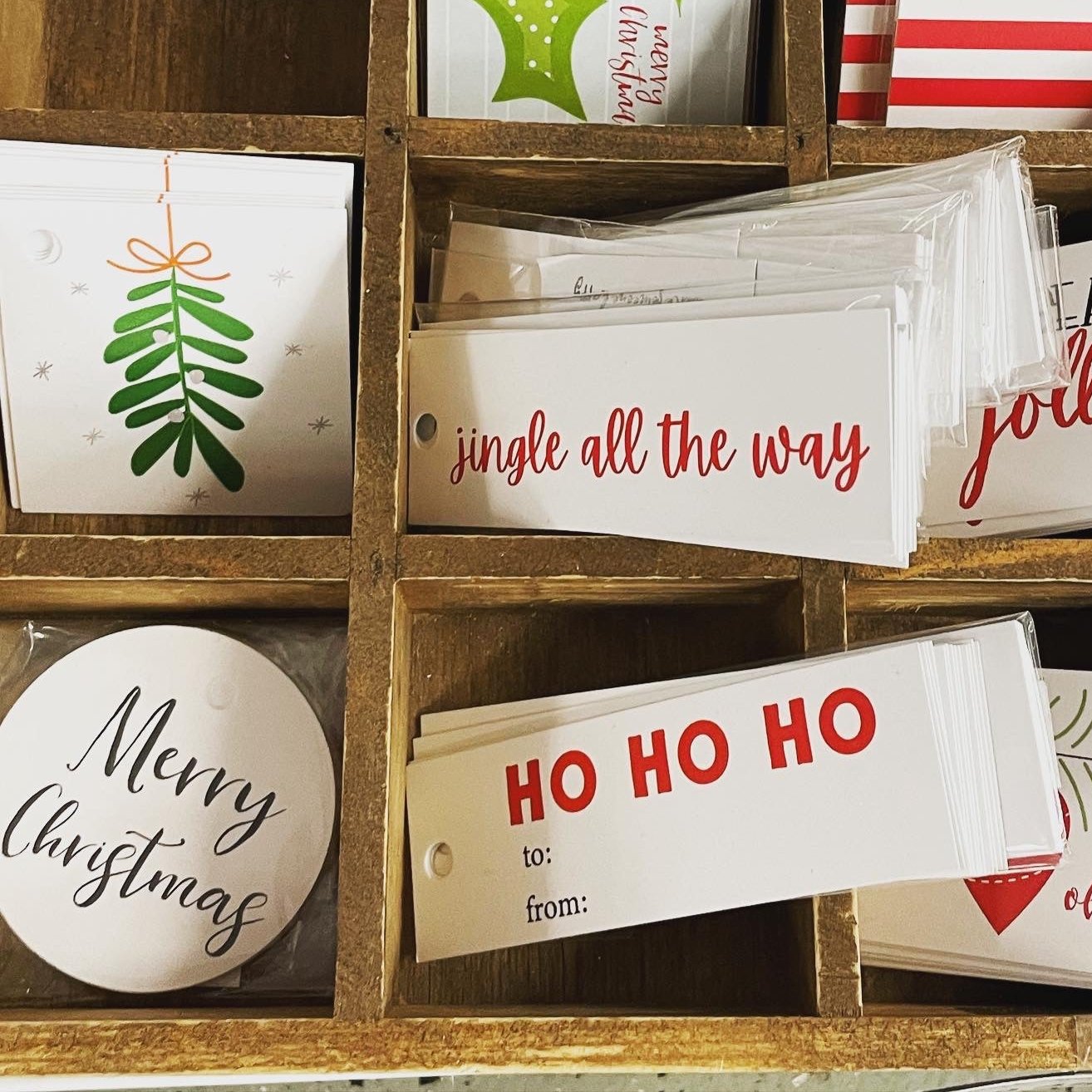 Ho Ho Ho Gift Tag (8ct)