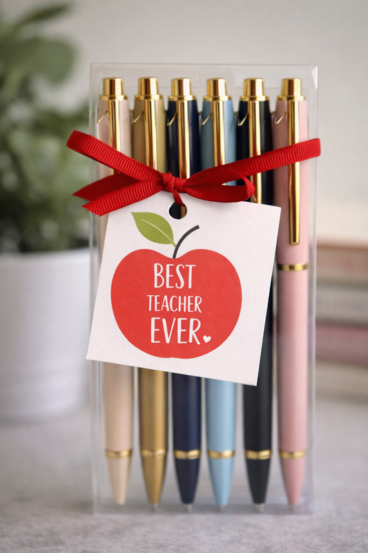 BEST TEACHER EVER GIFT TAG