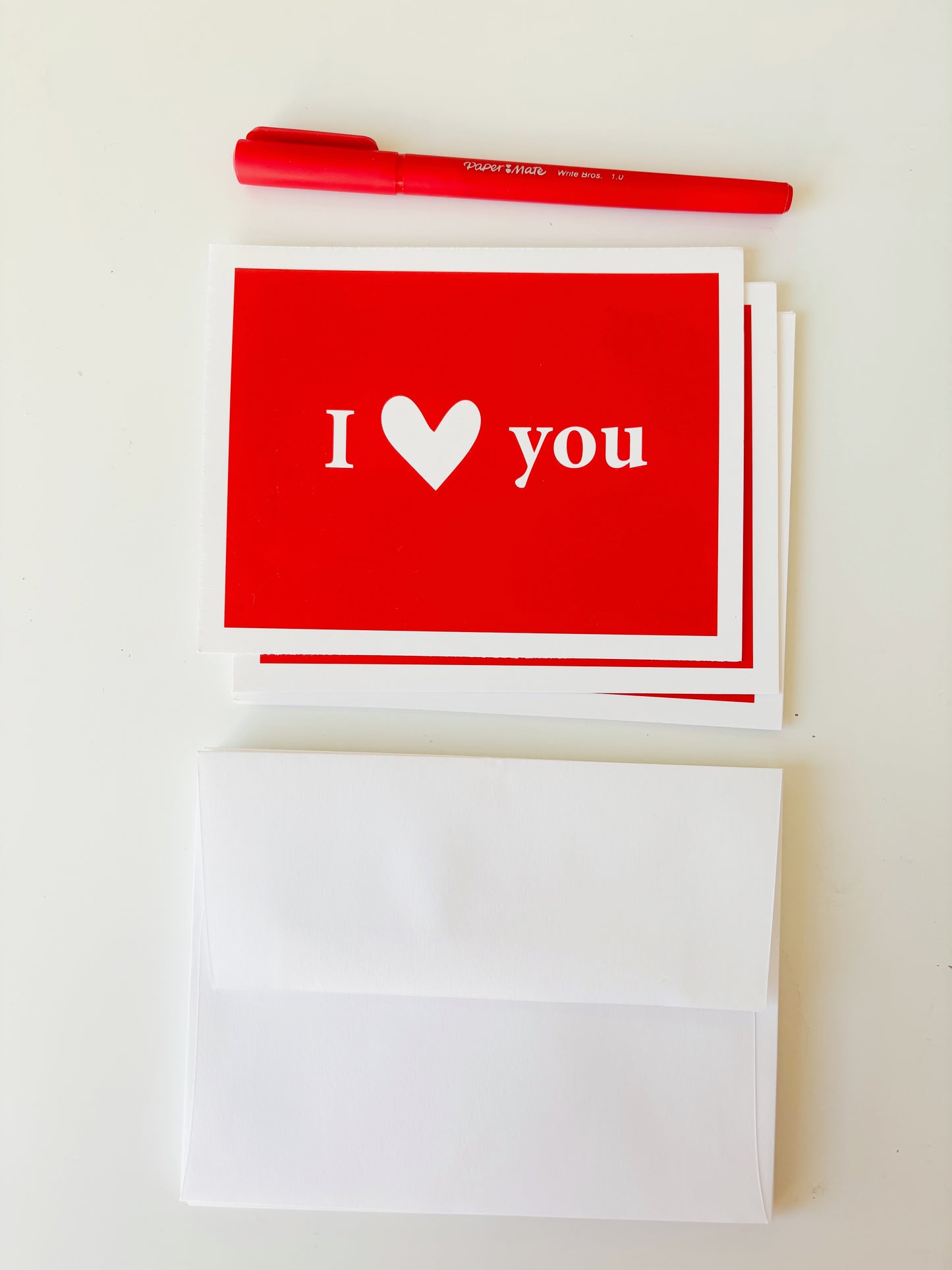 I Heart You Cards