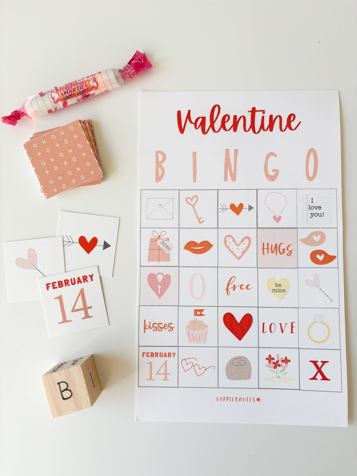 Valentine Bingo Set