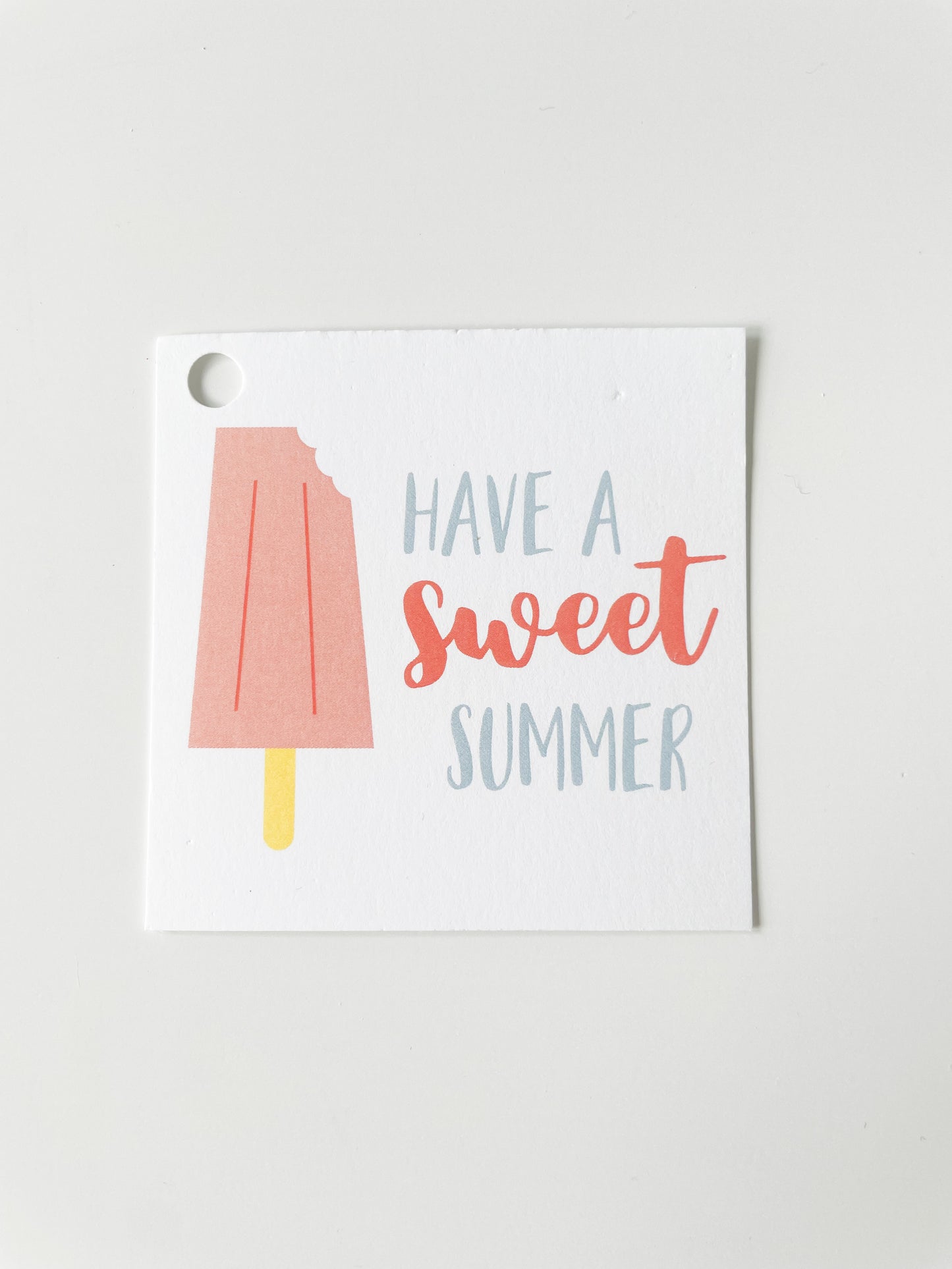 SWEET SUMMER GIFT TAG (8ct)