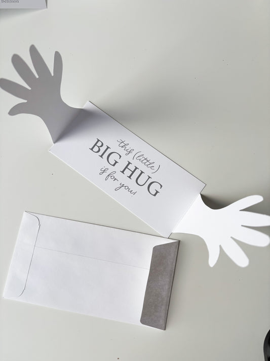 Little Big "Hug" Card