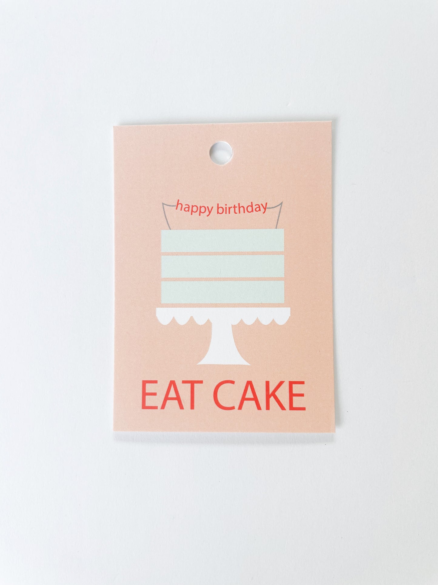 EAT CAKE GIFT TAG (8ct)