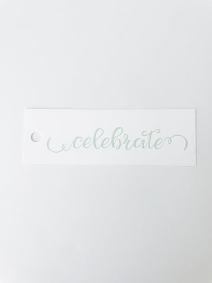 CELEBRATE GIFT TAG (8ct)