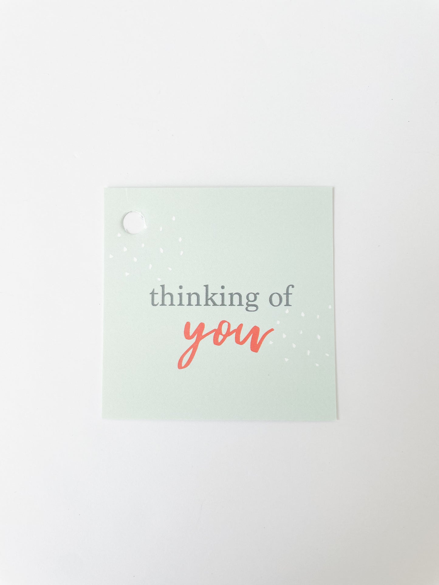 THINKING OF YOU SQUARE GIFT TAG (8ct)