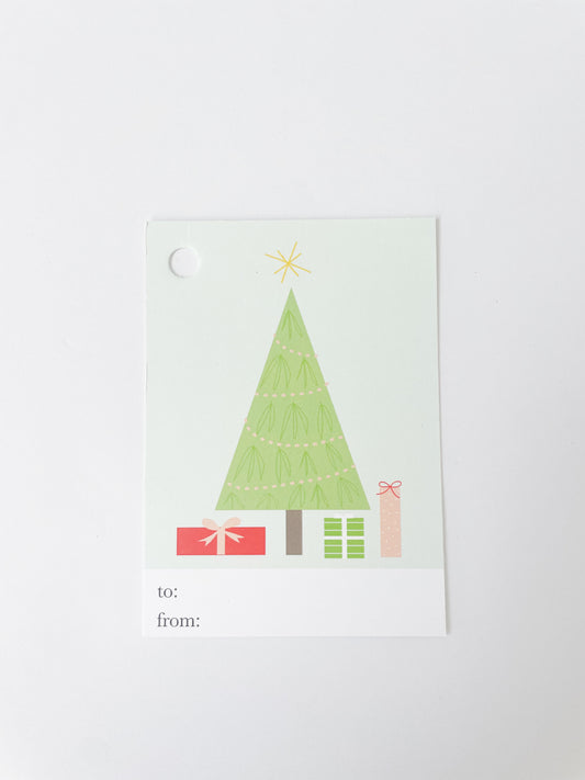 Christmas Tree Gift Tag (8ct)