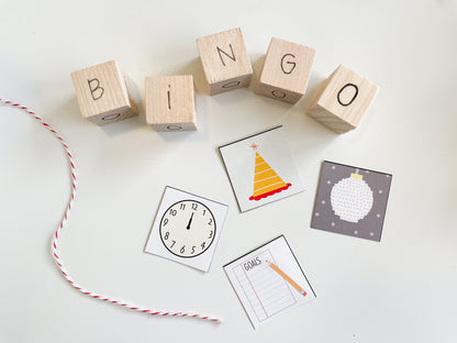 JANUARY (New Year's) Bingo Game Set