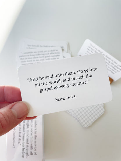 Scripture Deck-Missionary Version