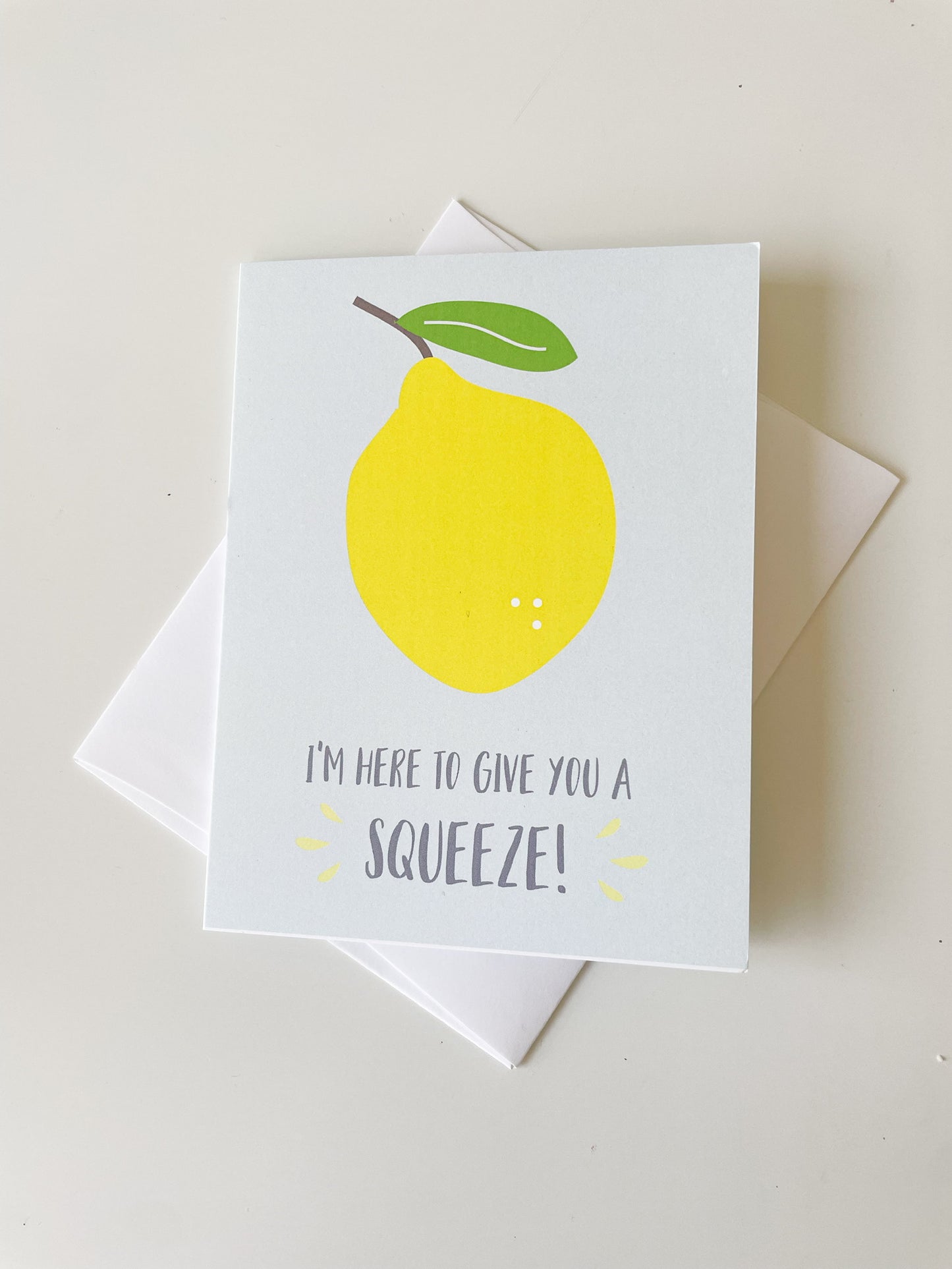 LEMON SQUEEZE CARD