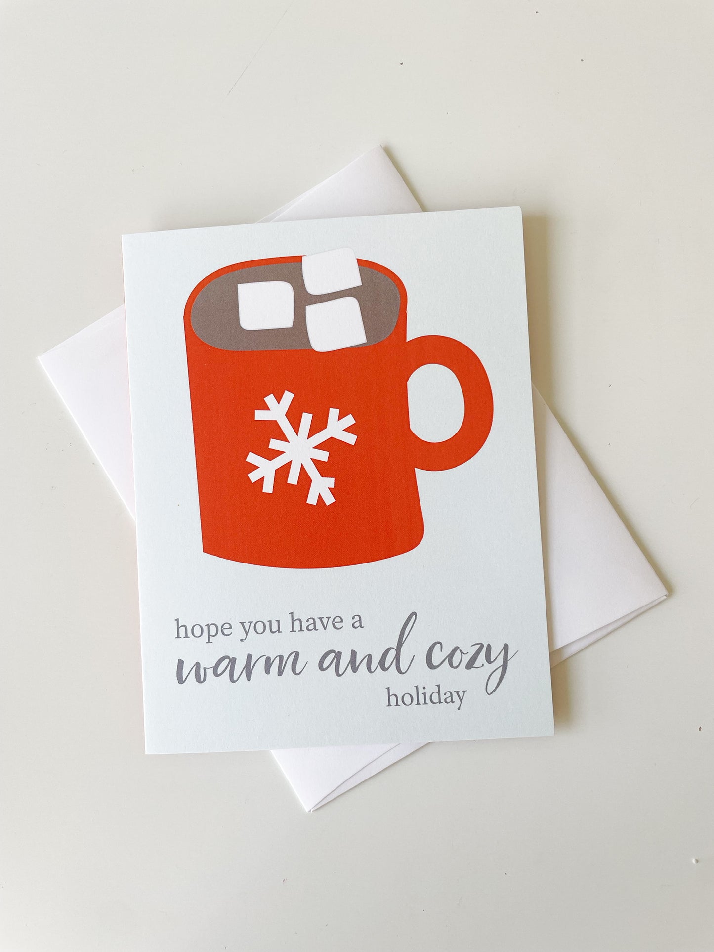 HOT CHOCOLATE HOLIDAY CARD