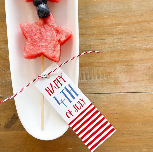 Happy 4th Gift Tag