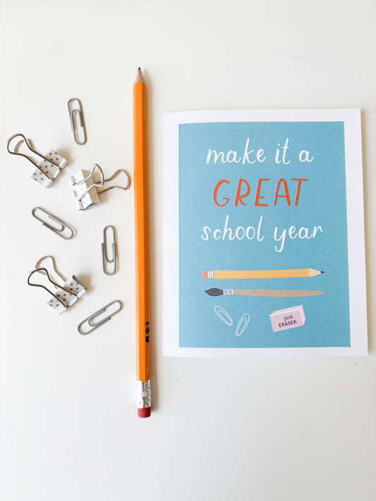 Great School Year Card