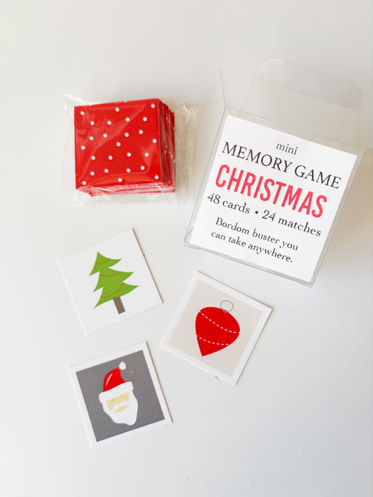 Christmas Mini Memory Game