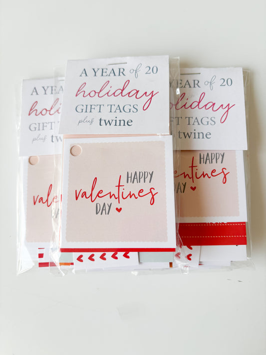 20 Different Holiday Gift Tags with Twine