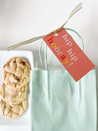 HIP HIP HOORAY GIFT TAG (8ct.)